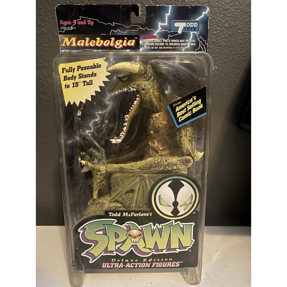 Spawn Malebolgia‎ Deluxe Edition McFarlane Toys Large Demon Figure Vintage 1990s